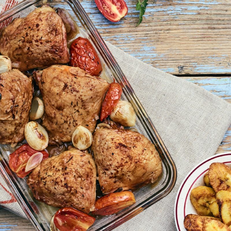 Baked Tarragon Chicken with Tomatoes and Onions I Love CB Foods