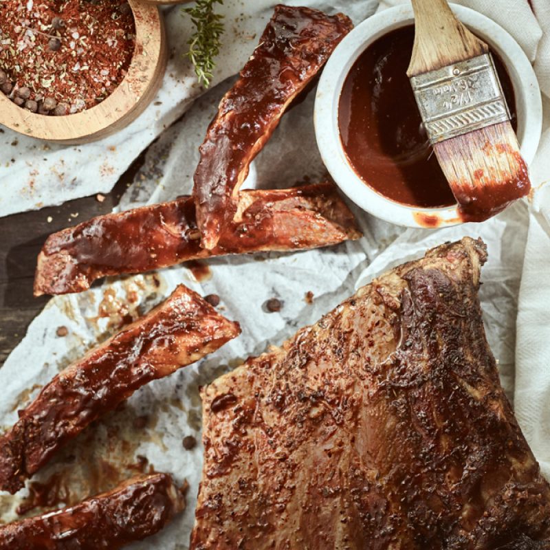 Cajun Ribs With Rum BBQ Molasses Sauce I Love CB Foods