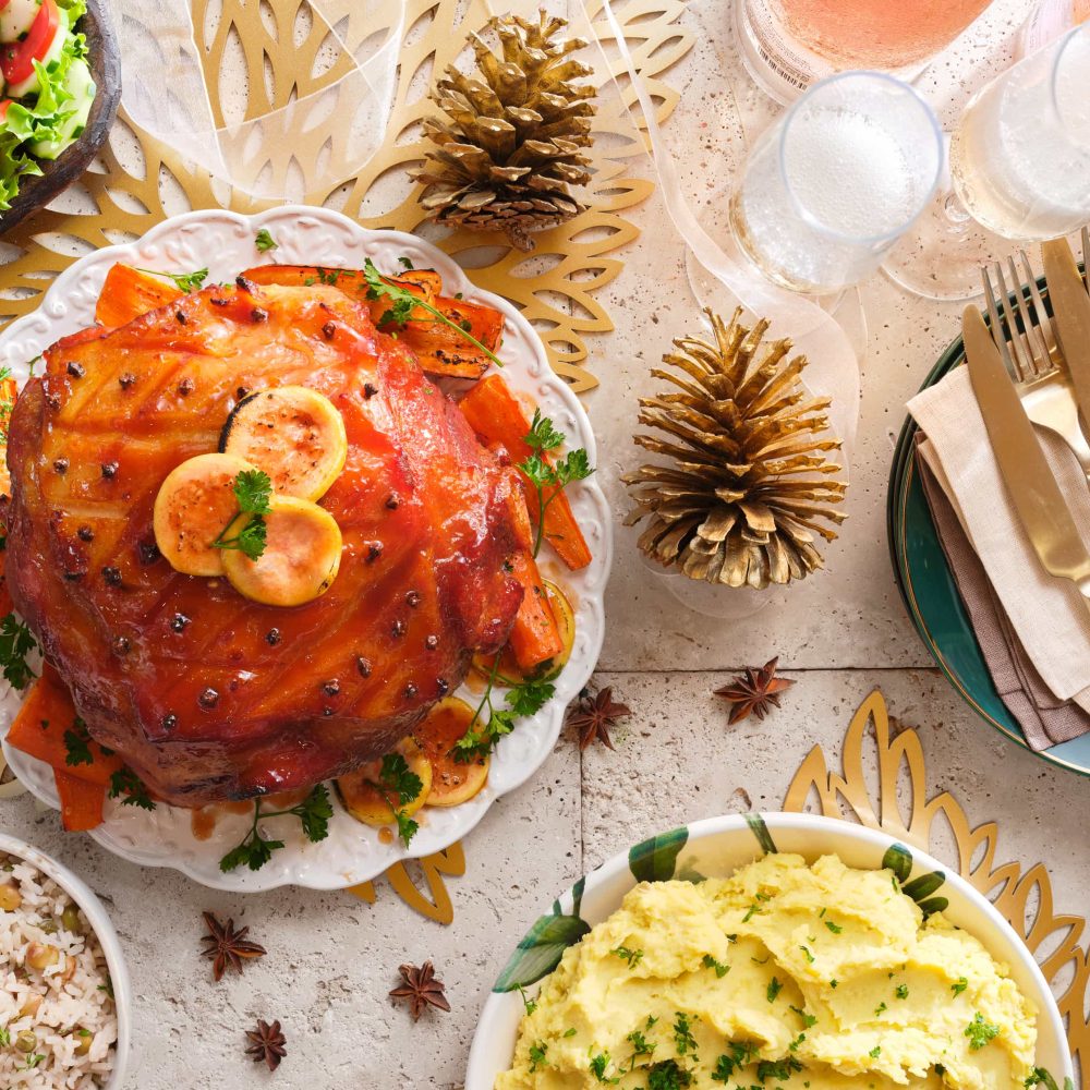 Caribbean Passion Guava Pepper Jelly Picnic Ham I Love CB Foods